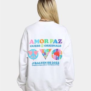 NWT Guess Originals x J Balvin Sweatshirt